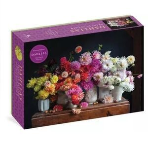 NEW in sealed box Dahlia jigsaw 750 pieces